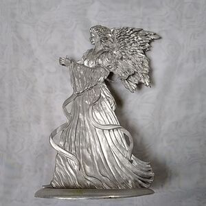 Candelabro Handmade Antique Brass  Angel Home